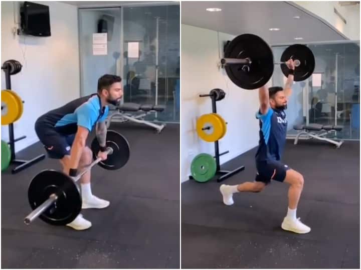 ‘No Substitute To Hard Work’: Virat Kohli’s Intense Weight Lifting Session At Gym – Watch Video