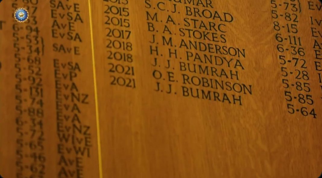 IND Vs ENG: Jasprit Bumrah On Trent Bridge's Honours Board For 2nd Time - Watch Video