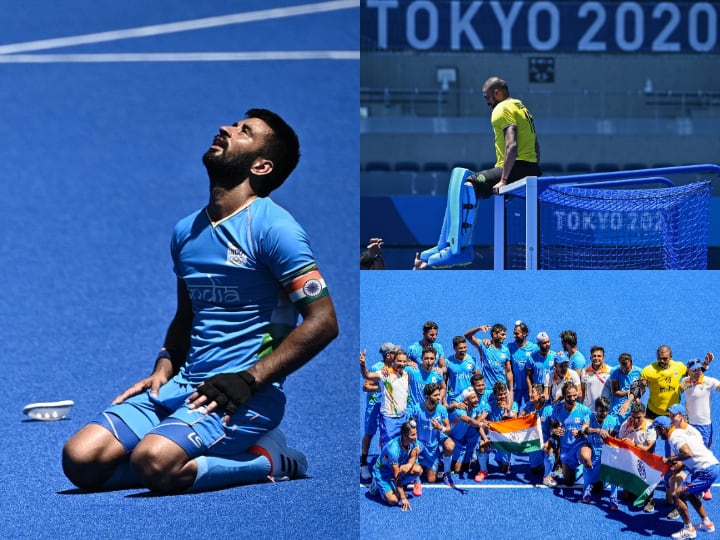 Historic Moments Captured In Camera As Indian Hockey Team Seal Bronze Medal At Tokyo Olympics