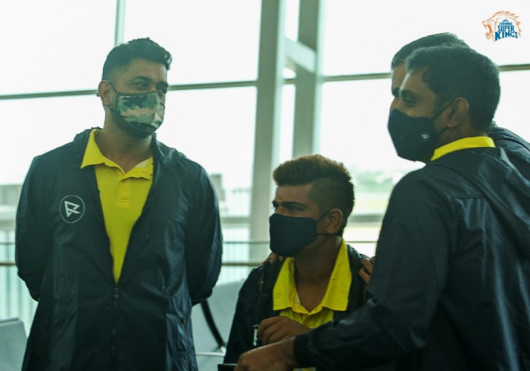 IN PICS | Chennai Super Kings Land In UAE Ahead Of IPL 2021 Restart