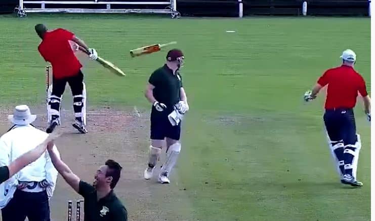 'Don't Throw Your Bat': Absurd Local Cricket Video Leaves Harbhajan & Pietersen In Splits