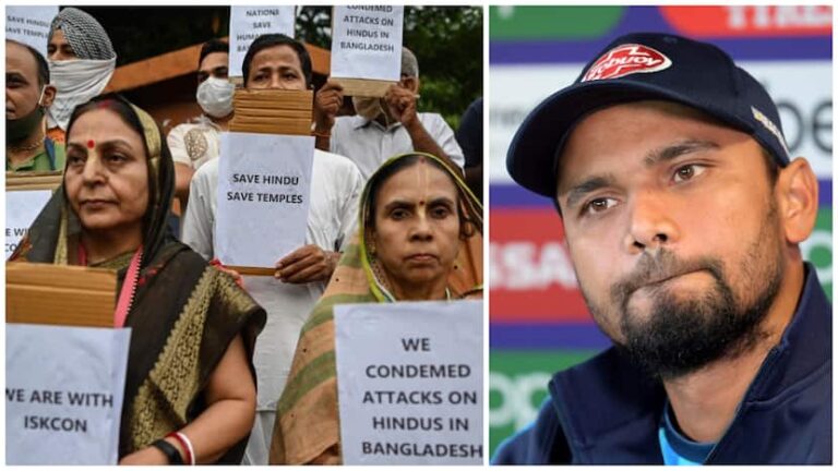 Bangladesh Violence ‘Broke My Heart’: Cricketer Mashrafe Mortaza On Attacks On Minorities