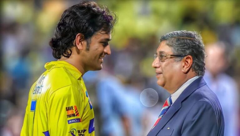 ‘There Is No CSK Without MS Dhoni’, Says Super Kings Owner N Srinivasan