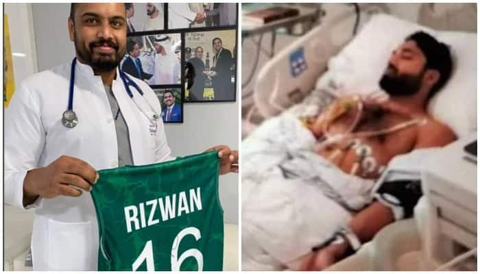 Mohammed Rizwan Gifts Jersey To Indian Doctor Who Treated Him Before Semi-Final Of T20 WC