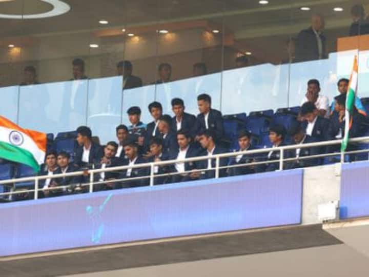 Ind vs WI: India U-19 World Cup Winning Team Attend 2nd ODI In Ahmedabad - Watch
