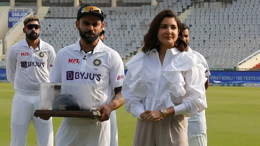 In PICS | Virat Kohli Felicitated Ahead Of His 100th Test Match In Presence Of Anushka Sharma