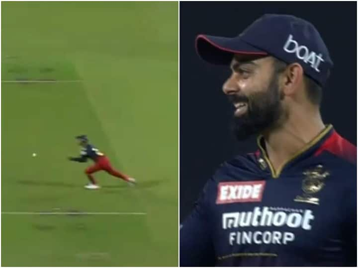 Watch: Virat Kohli's Spectacular Diving Catch To Dismiss Trent Boult In RR vs RCB IPL 2022 Matc