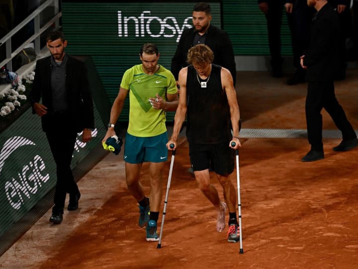 French Open: Rafael Nadal Reaches Final After Alexander Zverev's Horrific Ankle Injury