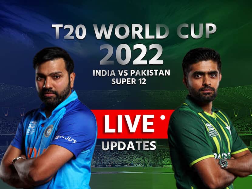 IND vs PAK LIVE Score: India Play Pakistan to Kickstart World Cup अभियान रविवार को MCG . पर
