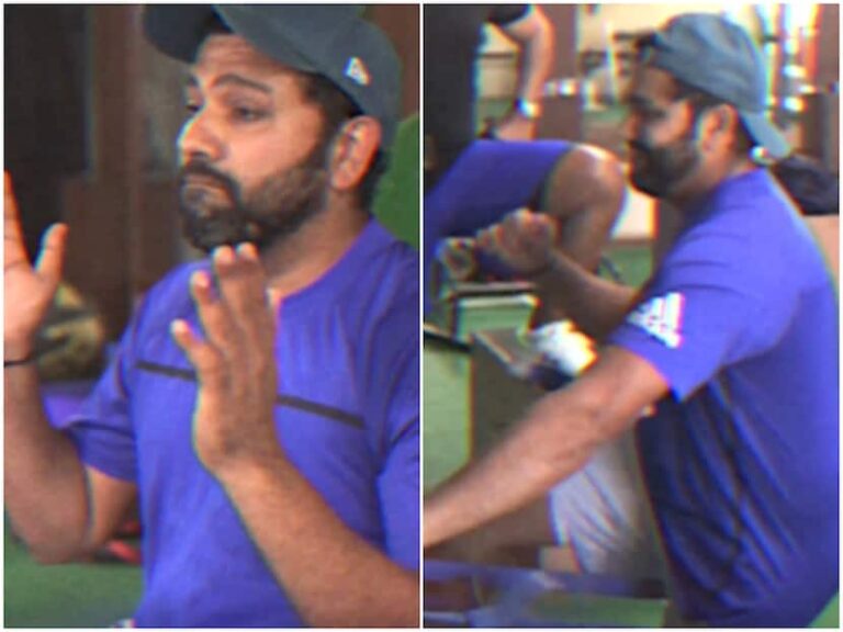 रोहित शर्मा ने IND बनाम SL ODI से पहले जिम में वर्कआउट करते हुए डांस किया।  घड़ी
