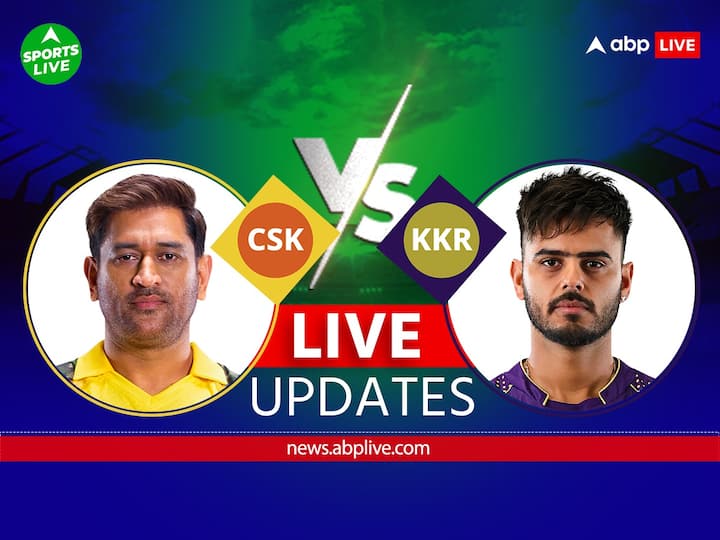 CSK बनाम KKR, IPL 2023 LIVE: कोलकाता के खिलाफ चेन्नई लॉक हॉर्न
