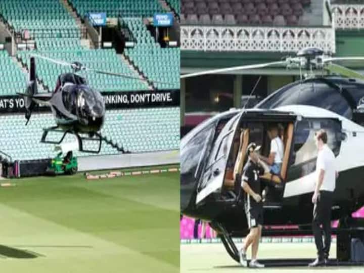 डेविड वार्नर ने एससीजी में बीबीएल मैच के लिए हेलीकॉप्टर में हॉलीवुड शैली में प्रवेश किया- देखें
