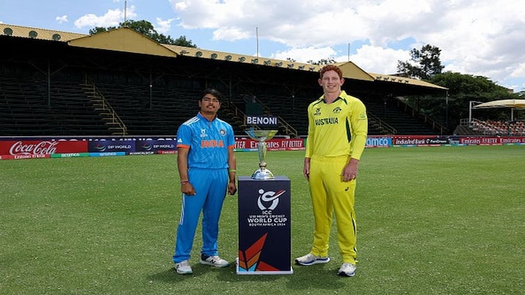 IND vs AUS U19 WC फाइनल लाइव: भारत बनाम ऑस्ट्रेलिया 50 ओवर के शिखर सम्मेलन में एक बार फिर भिड़ंत
