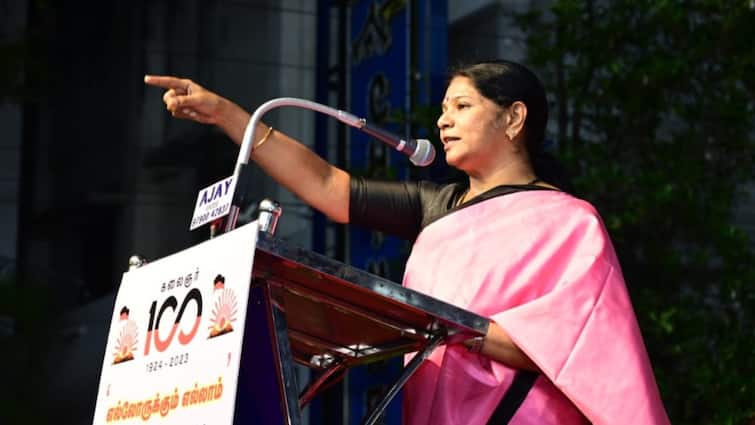 'डीएमके को इस तरह के बयान से डरने की कोई जरूरत नहीं': पीएम के 'डीएमके, तमिलनाडु में कांग्रेस का सफाया हो जाएगा' वाले बयान पर सांसद कनिमोझी
