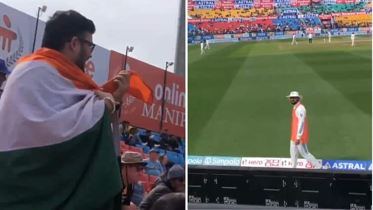  IND vs ENG 5वां टेस्ट: आकाश दीप ने ऑफ-फील्ड दिल छू लेने वाले इशारे से फैन की इच्छा पूरी की |  घड़ी
