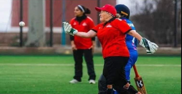 Grandmother Sally Barton International Cricket Oldest Debutant Gibraltar Estonia Grandmother Of Three & Former LSE Lecturer Becomes International Cricket’s Oldest Debutant At 66, Picture Goes Viral