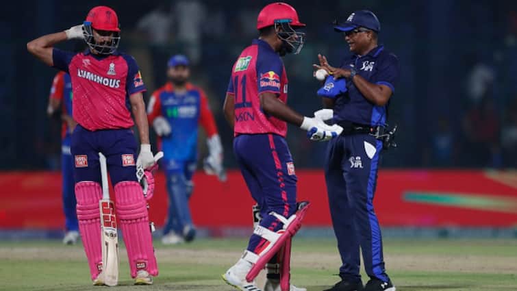डीसी बनाम आरआर आईपीएल 2024 क्लैश में शाई होप के बाउंड्री कैच के बाद असहमति के लिए संजू सैमसन पर जुर्माना लगाया गया
