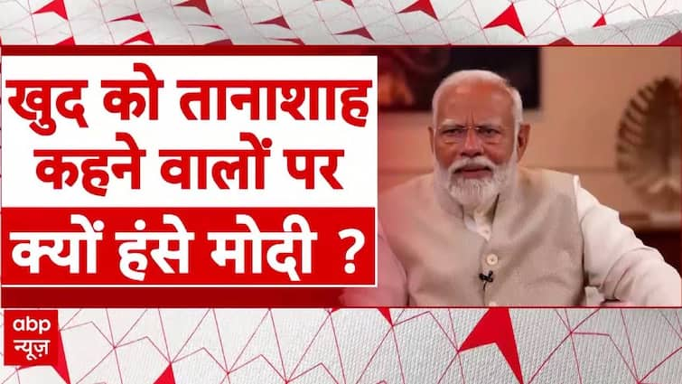 एबीपी पर पीएम मोदी: विपक्ष द्वारा 'तानाशाह' कहे जाने पर पीएम मोदी से पूछे जाने पर उन्होंने क्या कहा? | चुनाव 2024
