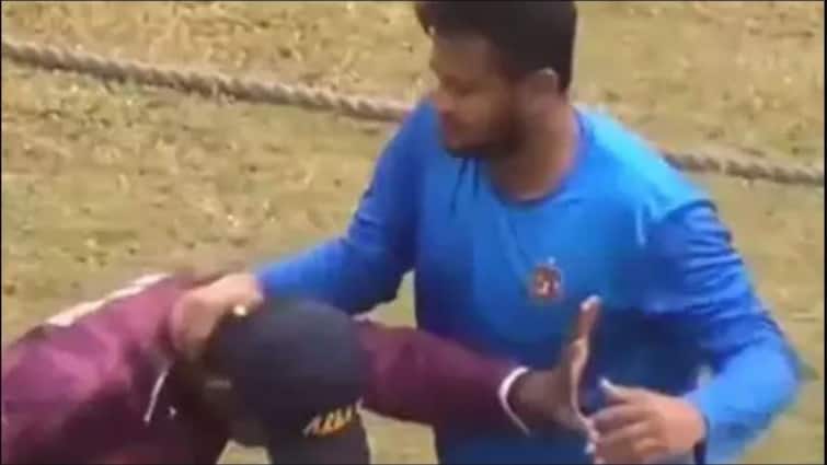 शाकिब अल हसन ने सेल्फी के लिए परेशान कर रहे फैन की गर्दन पकड़ ली, चौंकाने वाला वीडियो वायरल
