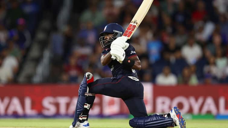 Aaron Jones USA Cricketer Creates History Joins Chris Gayle In T20 World Cup Batting Record, First From Associate Nation Aaron Jones, USA Cricketer, Creates History, Joins Chris Gayle In T20 World Cup Batting Record, First From Associate Nation