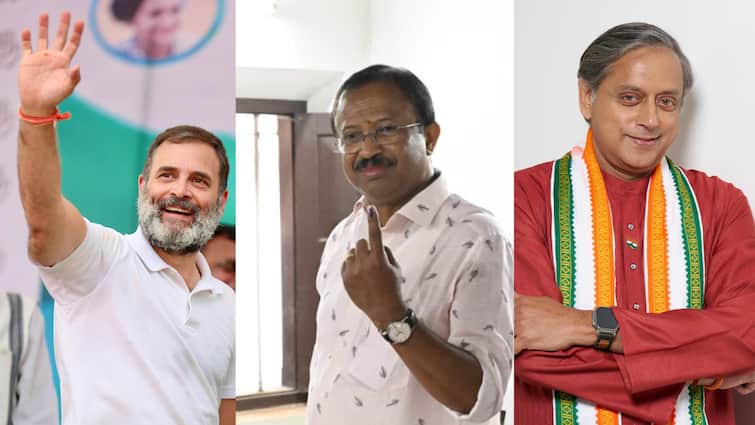 Kerala Lok Sabha Polls Rahul Gandhi To V Muraleedharan 5 Key Contenders Wayanad Thiruvananthapuram Lok Sabha Polls: From Rahul Gandhi To V Muraleedharan — 5 Key Contenders In Kerala