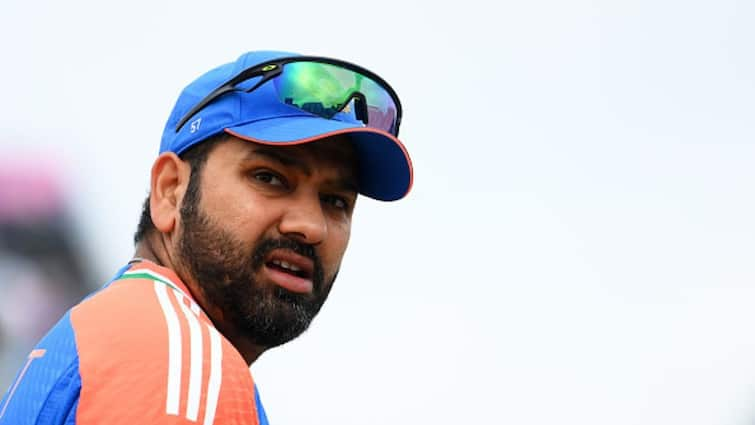 Rohit Sharma Forgets Name Of Player At Toss During IND vs IRE T20 World Cup 2024 Viral Video Watch India vs Ireland Rohit Sharma Forgets Name Of Player At Toss During IND vs IRE T20 World Cup 2024, Video Goes Viral- WATCH