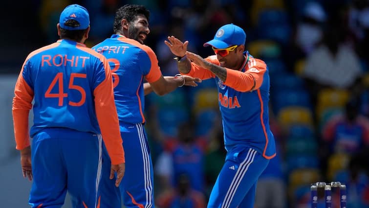 IND vs AFG Highlights T20 World Cup 2024 Suryakumar Yadav Jasprit  Bumrah India Beat Afghanistan By 47 runs IND vs AFG Highlights, T20 World Cup 2024: Suryakumar, Bumrah Emerge As India