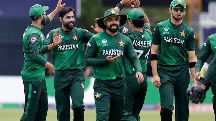 PAK vs CAN Highlights T20 World Cup 2024 Pakistan Beat Canada 7 Wickets Mohammad Amir Mohammad Rizwan Nassau County International Cricket Stadium New York PAK vs CAN Highlights: Pakistan Beat Canada By 7 Wickets To Taste First Win Of T20 World Cup 2024