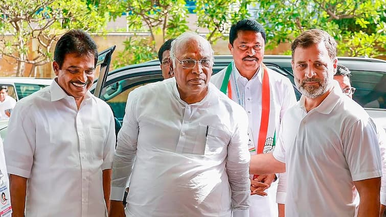 PM Modi I.N.D.I.A Bloc Meet Mallikarjun Kharge Nitish Kumar Chandrababu Naidu Despite Clear Moral Defeat, PM Modi Determined To Subvert Will Of People: Kharge At I.N.D.I.A Bloc Meet