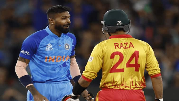 India Vs Zimbabwe T20I Series Sikandar Raza Set Lead Hosts Against New T20 World Champions India Vs Zimbabwe T20I Series: Sikandar Raza Set To Lead Hosts Against New T20 World Champions
