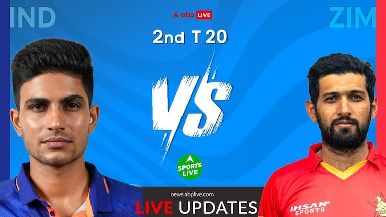 IND vs ZIM 2nd T20I Live Score: हरारे में भारत के युवा खिलाड़ी तेजी से जीत की ओर कदम बढ़ाएंगे
