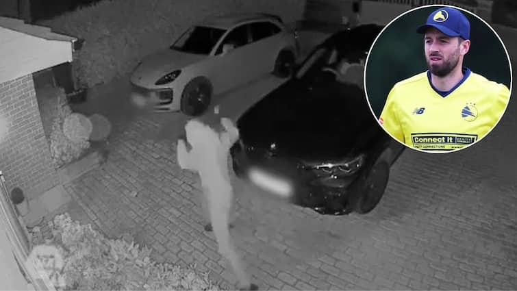 James Vince Family House Attack CCTV Footage Video Viral Southampton Hampshire England Cricketer James Vince