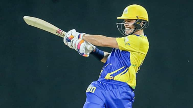 LPL 2024 Mark Chapman Heroics Fall Short Defending Champions Kandy Falcons Prevail Opener Chandimal Shanaka Mathews Hasaranga LPL 2024: Mark Chapman