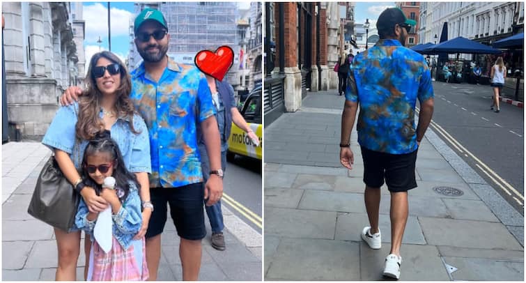 Rohit Sharma Instagram viral picture Enjoying Time Away From Cricket US holiday Rohit Sharma Enjoying His Time Away From Cricket In US. Check Viral Pic