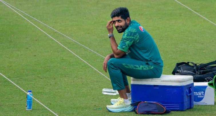 Babar Azam Outfoxed By Naseem Shah Brother Ubaid Shah In Nets Pakistan Babar Azam Outfoxed By Naseem Shah