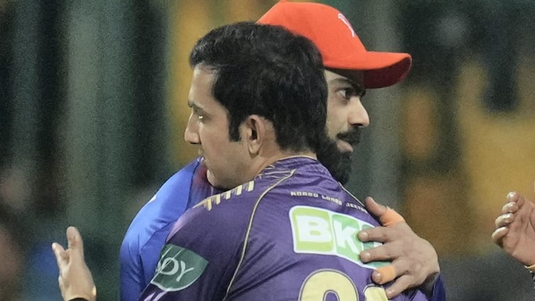 Virat Kohli Gautam Gambhir India Head Coach IPL RCB KKR Fight Kohli Comfortable To Play Under Gambhir Virat Kohli Ready To Bury The Hatchet With Gambhir, Claims Report. Here