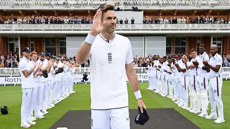 Sachin Tendulkar Shares Heartfelt Message For Retiring James Anderson WATCH England West Indies Lords Sachin Tendulkar Shares Heartfelt Message For 