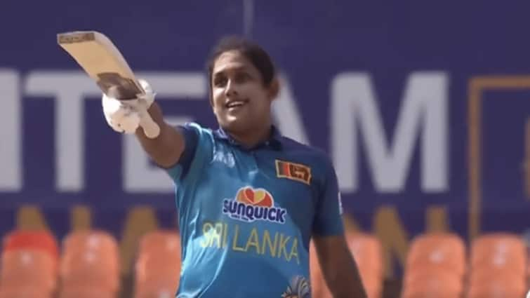 Women Asia Cup 2024 Chamari Athapaththu Becomes First Ever T20I Centurion Tournament History Sri Lanka Women Malaysia Women Record Win Women