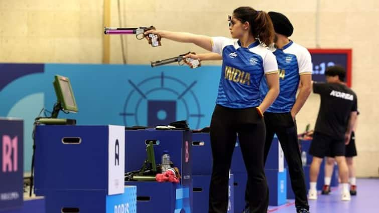 Manu Bhaker Sarabjot Singh Bronze Medal Paris Olympics 2024 India Second Medal Social Media Reactions Social Media Erupts In Celebration As Manu Bhaker, Sarabjot Singh Clinch Another Olympic 2024 Medal For India