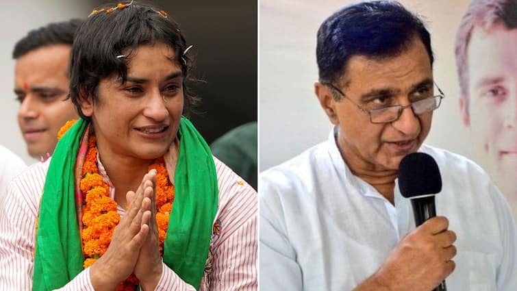 Vinesh Phogat Joining Congress What Deepak Babaria Haryana assembly polls Vinesh Phogat Joining Congress? Here