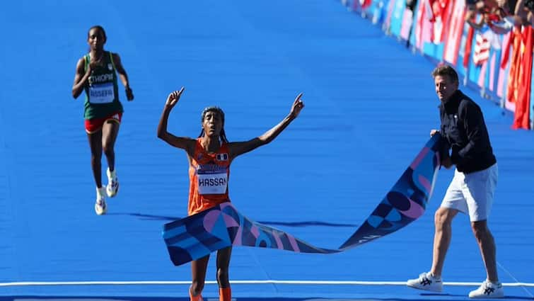 Paris Olympics 2024 Sifan Hassan historic treble Breaks Series Records With Gold Medal Women Marathon Olympic Record Netherlands Paris Olympics 2024: Sifan Hassan Breaks Series Of Records With Historic Gold Medal In Women