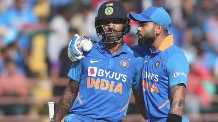 Virat Kohli Reaction On Shikhar Dhawan Retirmement Viral Post Indian Cricket Team Delhi Teammates Virat Kohli Unhappy With Shikhar Dhawan