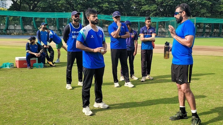 Mohammed Shami Comeback Ranji Trophy Bengal Meets Nepal Team NCA Bengaluru Mohammed Shami Meets Nepal Team At NCA In Bengaluru, India Pacer Likely To Play For Bengal In Ranji Trophy