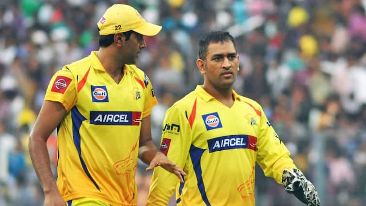 IPL 2025 Mega Auction R Ashwin Set To Reunite With MS Dhoni Ravindra Jadeja At CSK Sold For Rs 9 Crore 75 Lakh IPL 2025 Mega Auction: R Ashwin Set To Reunite With MS Dhoni, Ravindra Jadeja As CSK Bag Spinner For Rs. 9.75 Cr