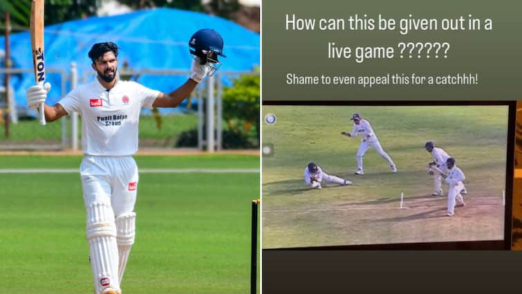 Ranji Trophy Ruturaj Gaikwad Slams Umpiring Standards Insta Post Ankit Bawne Maharashtra vs Services Ranji Trophy: Ruturaj Gaikwad Slams Umpiring Standards. Check His Viral Insta Post