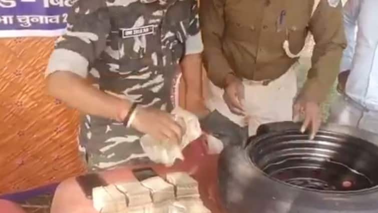 Jharkhand Elections Rs 50,000 Cash Found Stashed In Spare Tyre BJP Slams JMM Congress Watch: Rs 50,000 Cash Found Stashed In Spare Tyre In Poll-Bound Jharkhand