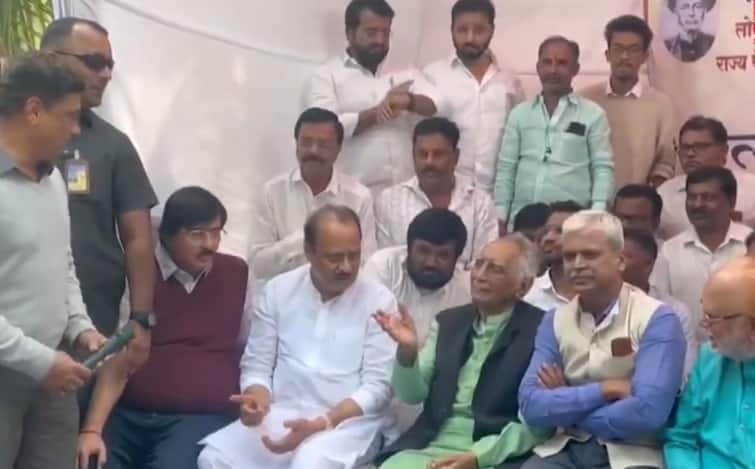 Maharashtra Deputy Chief Minister Ajit Pawar urged activist Baba Adhav to end his protest against EVM misuse in state elections 