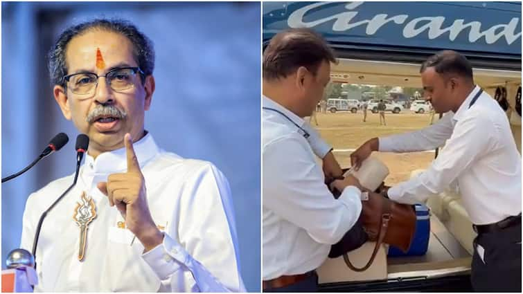 Maharashtra Election 2024 Uddhav Thackeray Bag Inspected In Yavatmal Questions If Narendra Modi Eknath Shinde Amit Shah Devendra Fadnavis Face Same Scrutiny Maharashtra Polls: Uddhav Thackeray