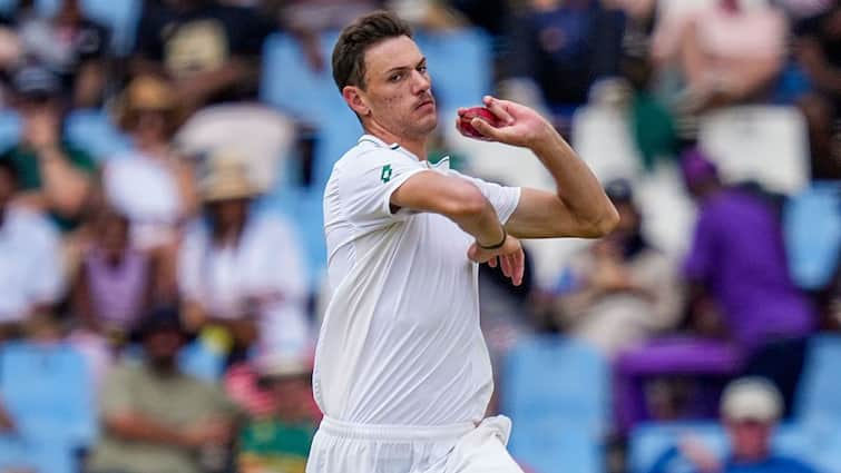 Marco Jansen Career Best Bowling Figures 7 Wickets Sri Lanka All Out For 42 Runs In Durban SA vs SL 1st Test Record Broken Marco Jansen Claims Career-Best 7/13 As South Africa Bowl Out Sri Lanka For Record-Low 42 In Durban