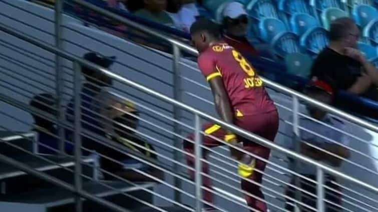 alzarri-joseph-walks-off-the-field-bowls-wicket-maiden-angry-shai-hope-field-dispute-westindies-vs-england-odi Caribbean Pacer Walks Off The Field After Dispute With Skipper During WI Vs ENG 3rd ODI 